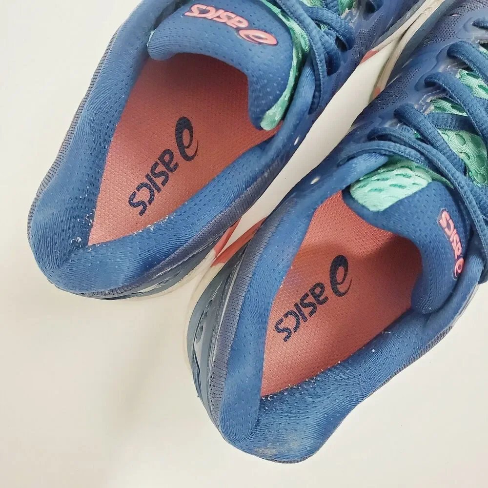 ASICS Shoes GEL-KAYANO 23 Womens Size 8.5 Blue Running Sneaker T696N